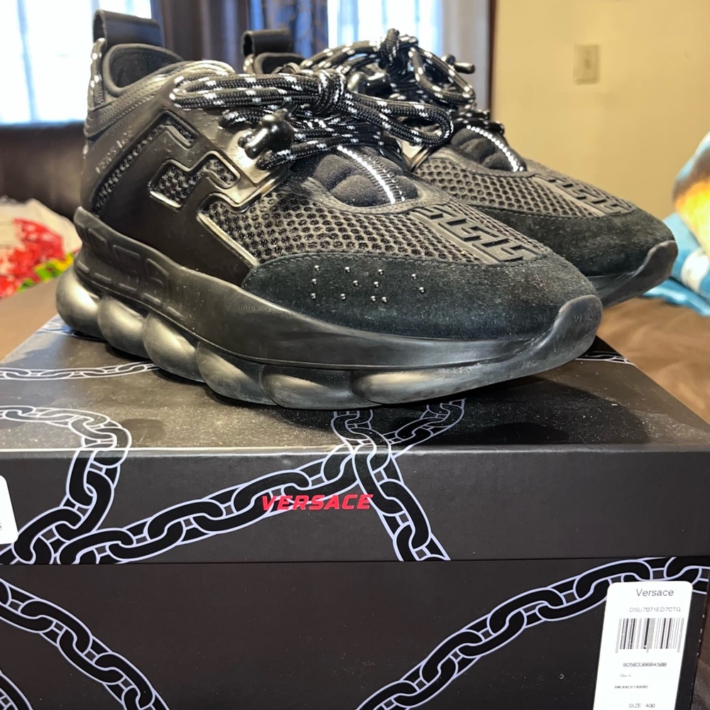 Versace Chain Reaction Triple Black